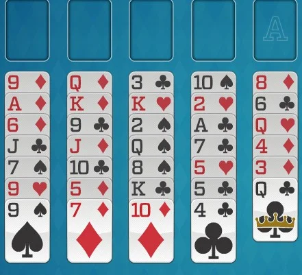 Free online solitaire card game